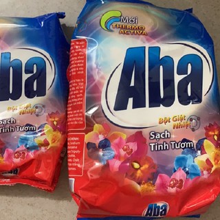 Bột Giặt Nhiệt Aba Sạch Tinh Tươm Gói 800g - 3kg