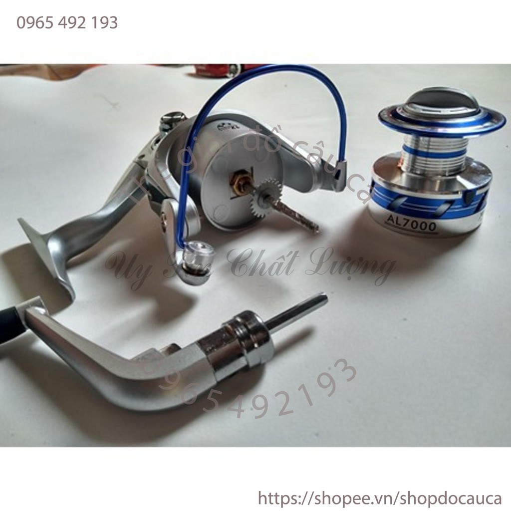 Bộ cần câu máy rút shimano 3m6 và Máy Yumoshi AL7000 tặng kèm phụ kiện ( rẻ vô địch )