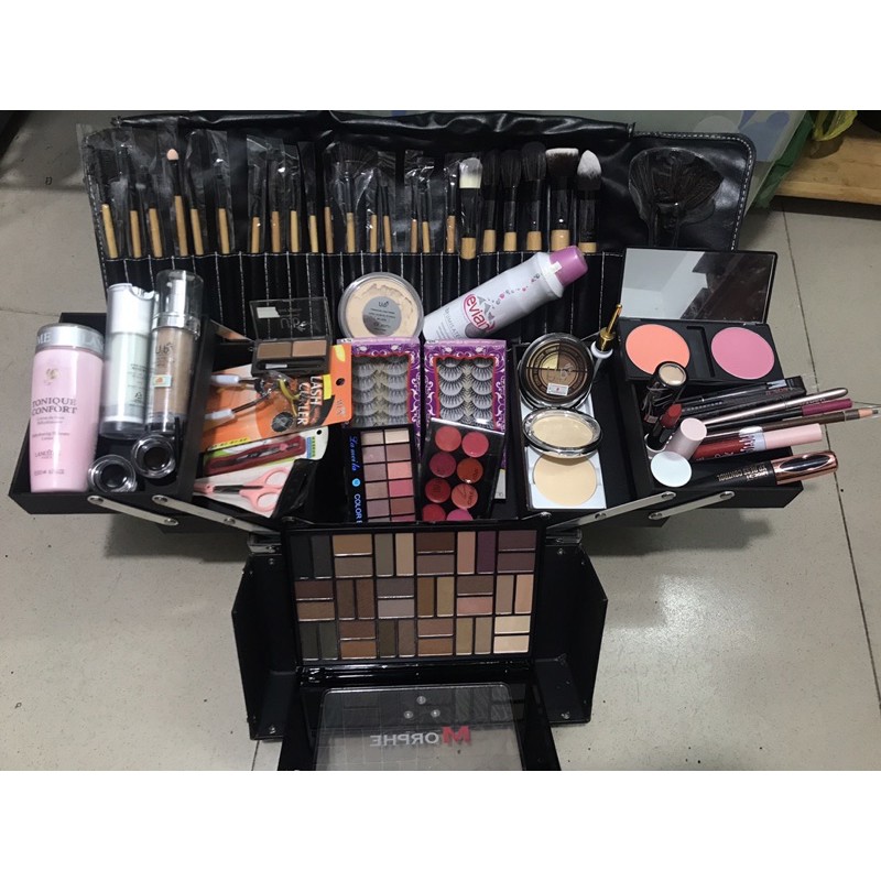 Full trọn bộ đầy đủ cho makeup chuyên nghiệp 33 món cả cốp,cọ