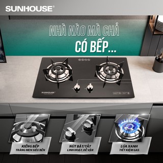 Bếp ga âm sunhouse shb8836