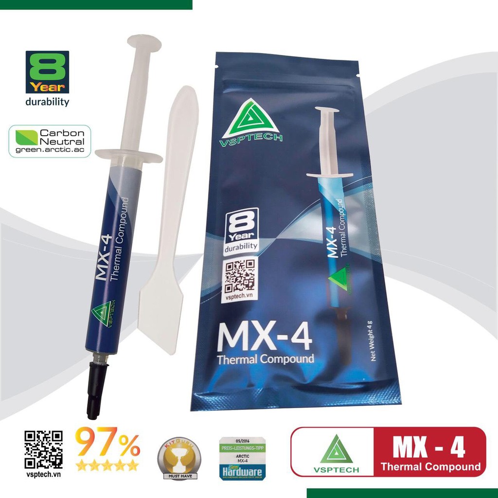 Keo tản nhiệt hiệu năng cao MX4 thermal compound