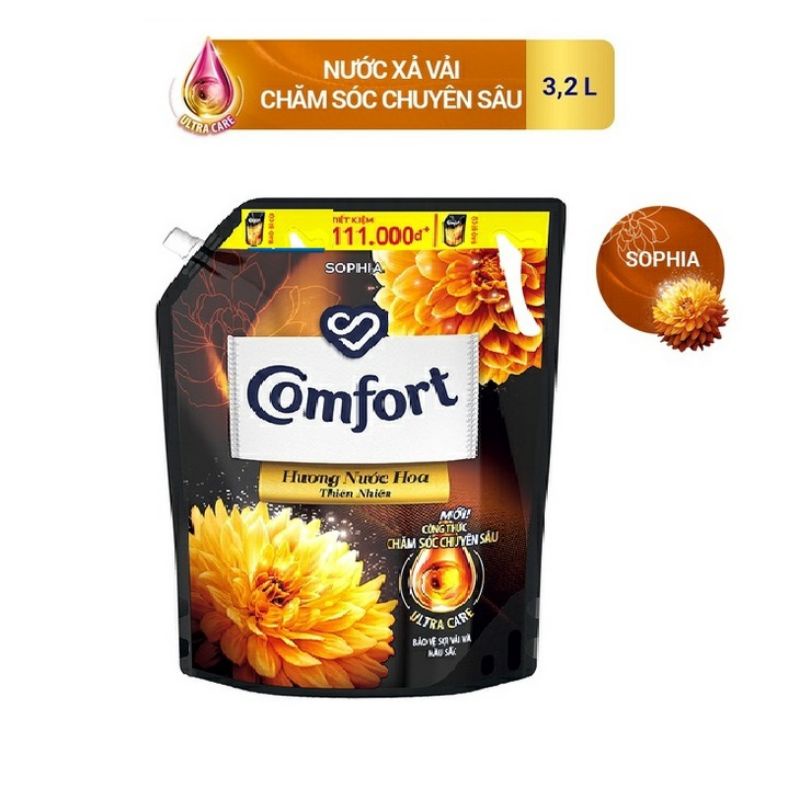 Nước xả vải comfort 3.2L.