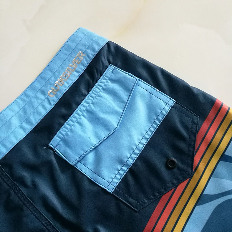 Quần Đùi Quiksilver Đi Biển Lướt Sóng Mau Khô Cho Nam