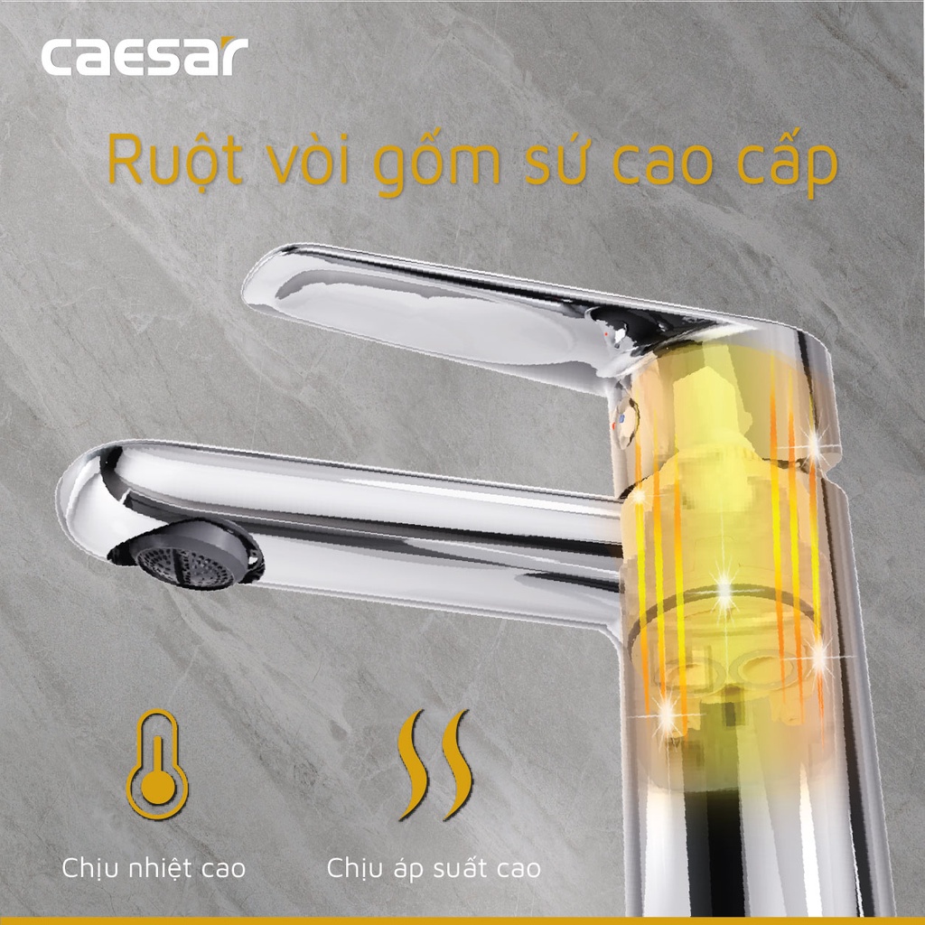 Vòi lavabo nóng lạnh - B380CP