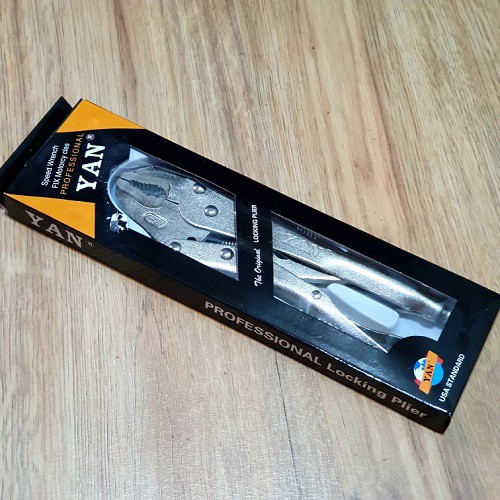 Kìm Bấm Chết Thép Mạ Mờ 10/205mm