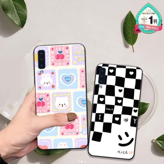 ốp điện thoại samsung  A7 2018 / A9 2018 in hình kẻ sọc cute dễ thương