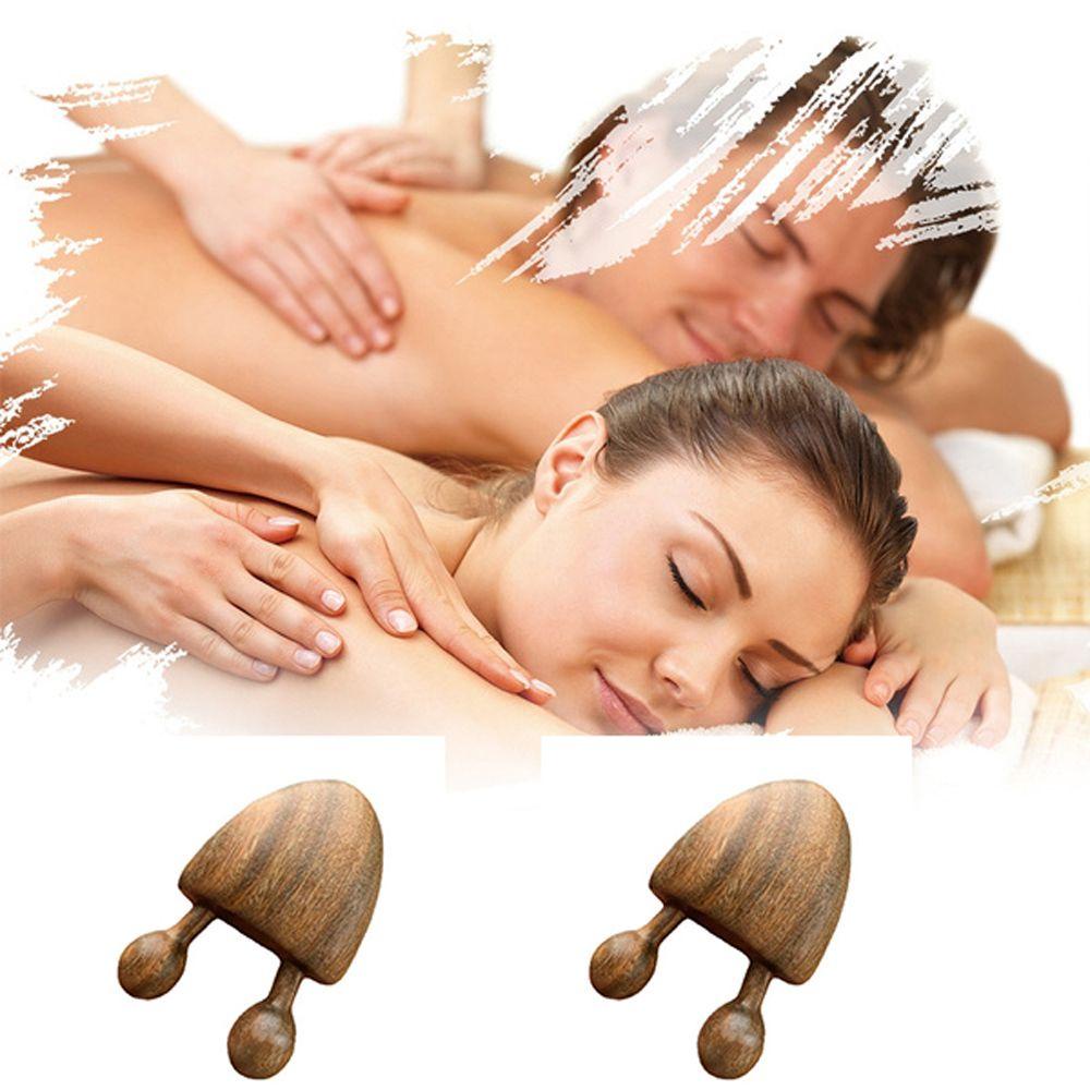 Gậy Gỗ Đàn Hương Tự Nhiên Mát Xa Thư Giãn Cơ Bắp Giảm Đau