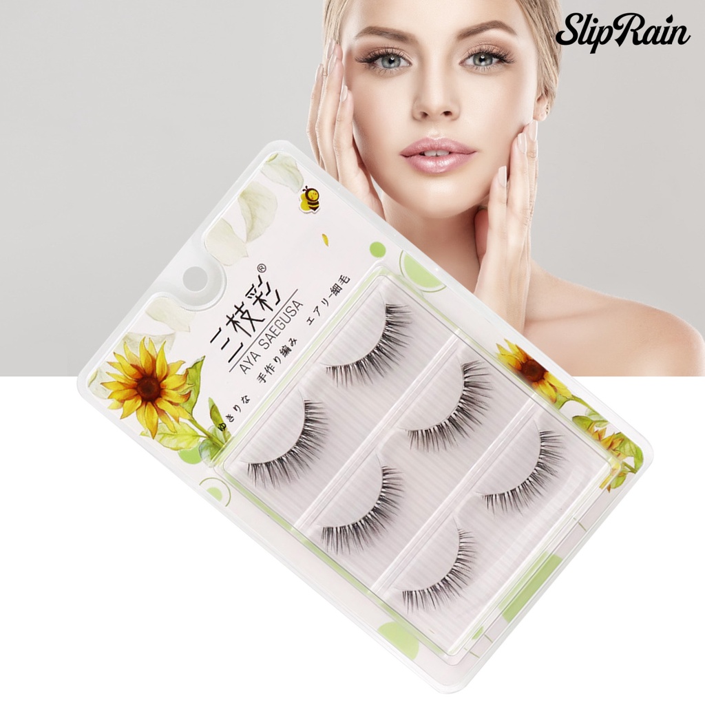 Set 3 cặp lông mi giả sợi mềm tự nhiên dành cho nữ | BigBuy360 - bigbuy360.vn