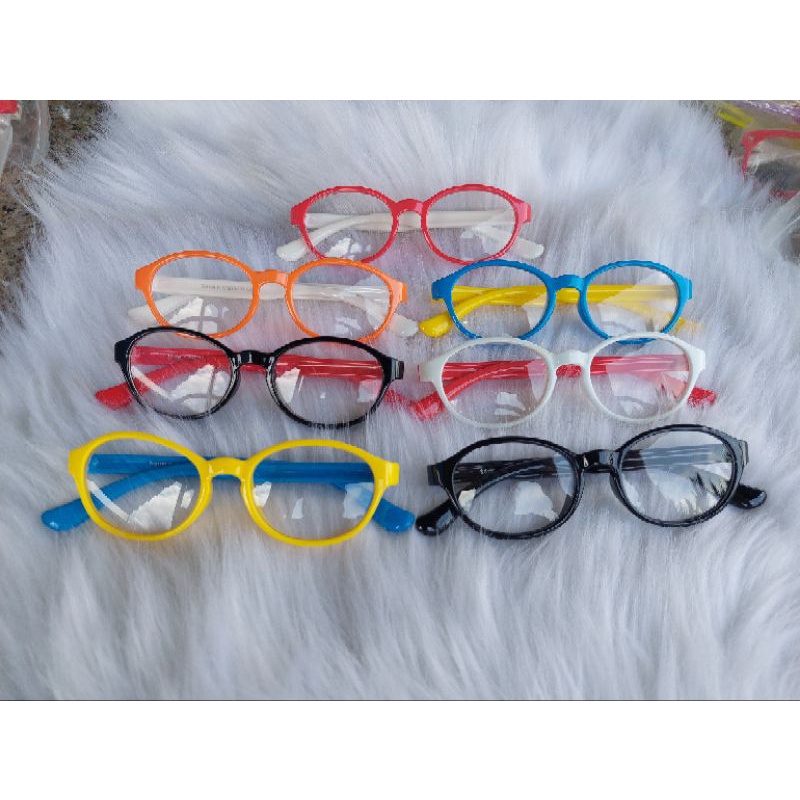 Kính xuất Hàn gọng dẻo , chống tia UV và ánh sáng xanh cho bé (MS06)
