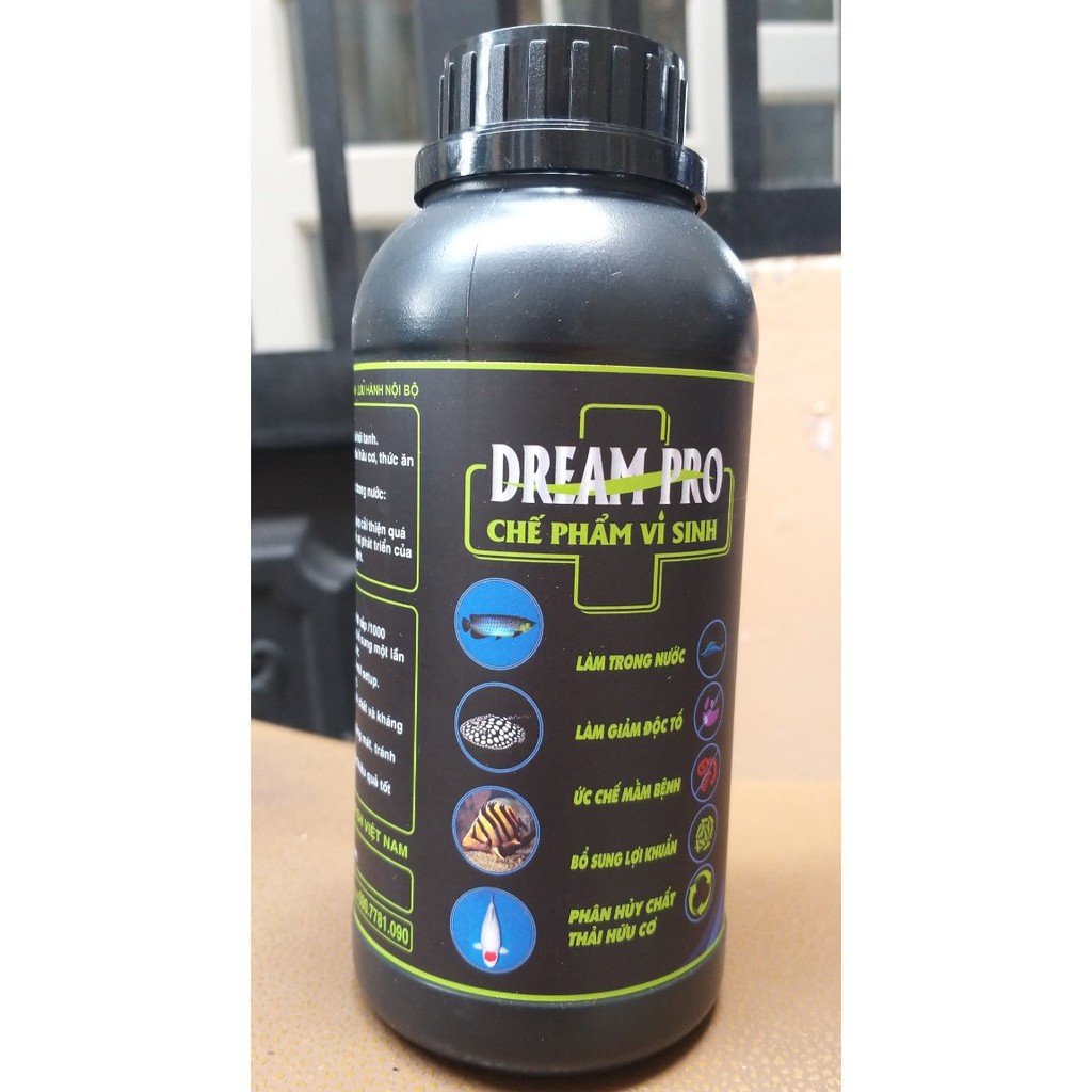 DREAM PRO - MEN VI SINH LÀM TRONG NƯỚC - ỨC CHẾ MẦM BỆNH ( chai 250ml - 500ml - 1 lít )