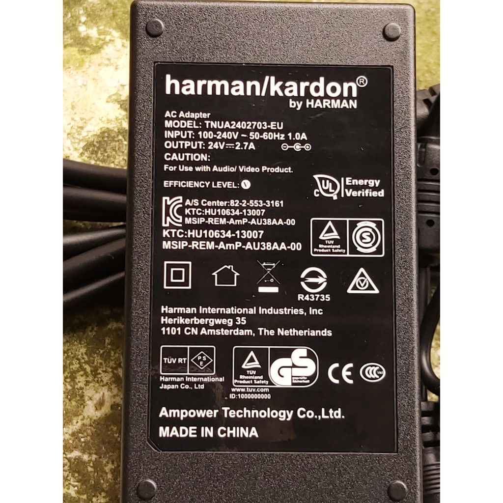 Dây Sạc 24v 2.7a Harmankardon