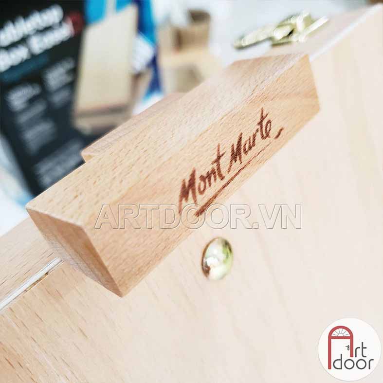 [ARTDOOR] Giá vẽ để bàn MONT MARTE Hộp Đựng gỗ sồi (0039)