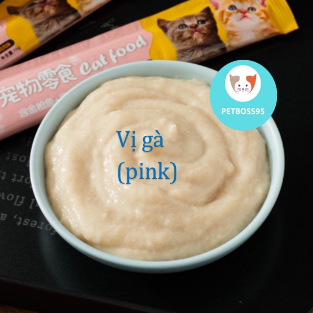 SÚP THƯỞNG CAT FOOD DINH DƯỠNG CHO MÈO (Liebao 15/cây)