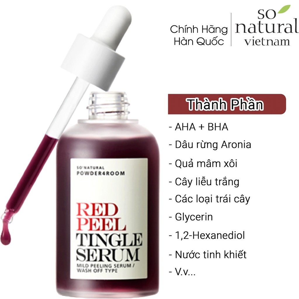 Thay da sinh học Red Peel Tingle Serum / RedPeel