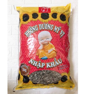 Sỉ Bịch 5kg Hạt Hướng Dương Mỹ Vị Nguyên Vị Nhập Khẩu Loại 1 Date Mới