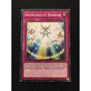[ Đỗ Lạc Shop ] Thẻ Bài Mint90 Yugioh Trap  Invincibility Barrier