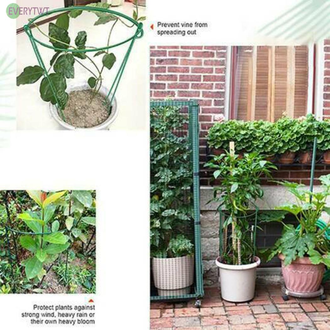 Plant Support Metal Reusable Vegetables 25x40cm Bow For Peonies Garden