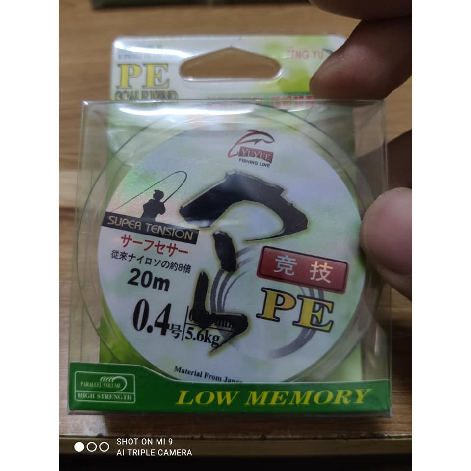 Cước dù Pe siêu chắc