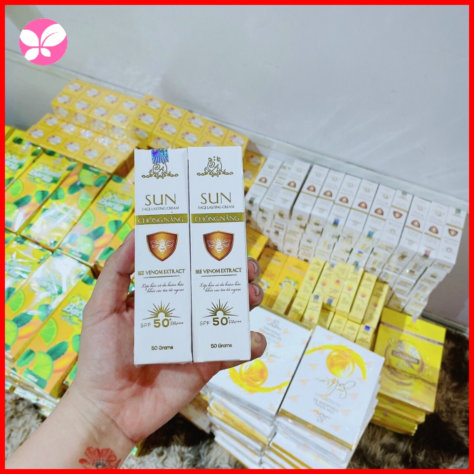 Kem Chống nắng Collagen X3 Đông Anh - Kem chống nắng nọc ong Chính hãng