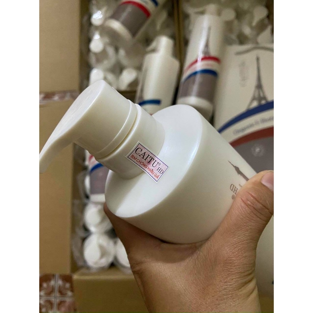 Cặp Dầu Gội Xả CAITU Phục Hồi Tóc Hư Tổn, Hương Thơm Nước Hoa Pháp Thanh Lịch 800mlx2 - Hàng Chính Hãng Pink Cosmetic