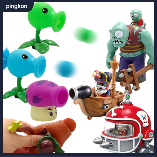 Tdg Plant vs. Bộ Đồ Chơi Zombies Bằng Vinyl Cao Cấp Cho Bé