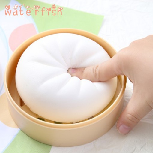 dễ thương Squishy Giúp Giảm Căng Thẳng Hình Bánh Bao an toàn chất liệu TPR