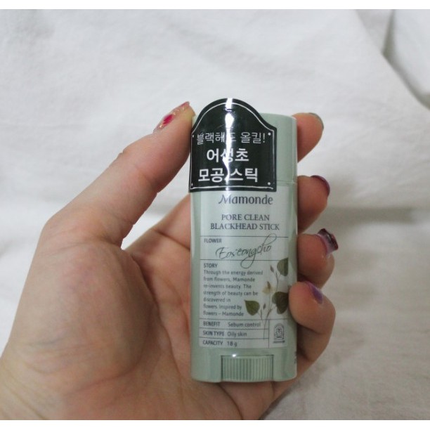 Thanh lăn mụn đầu đen Mamonde Pore Clean Blackhead Stick