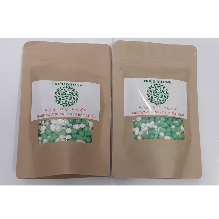 100g Sáp wax lông nóng dạng hạt đậu Hard Wax Beans loại 1, Thương hiệu TD, 4 màu chọn lựa, đi lông cực tốt.