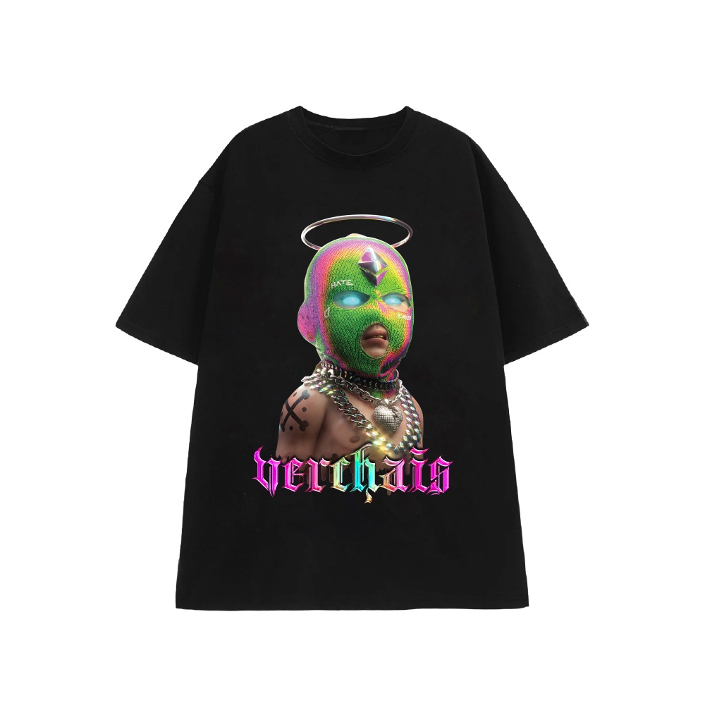 Áo thun unisex VERCHAIS basic TEE phom rộng tay lỡ dành cho nam nữ Boy Collections T11