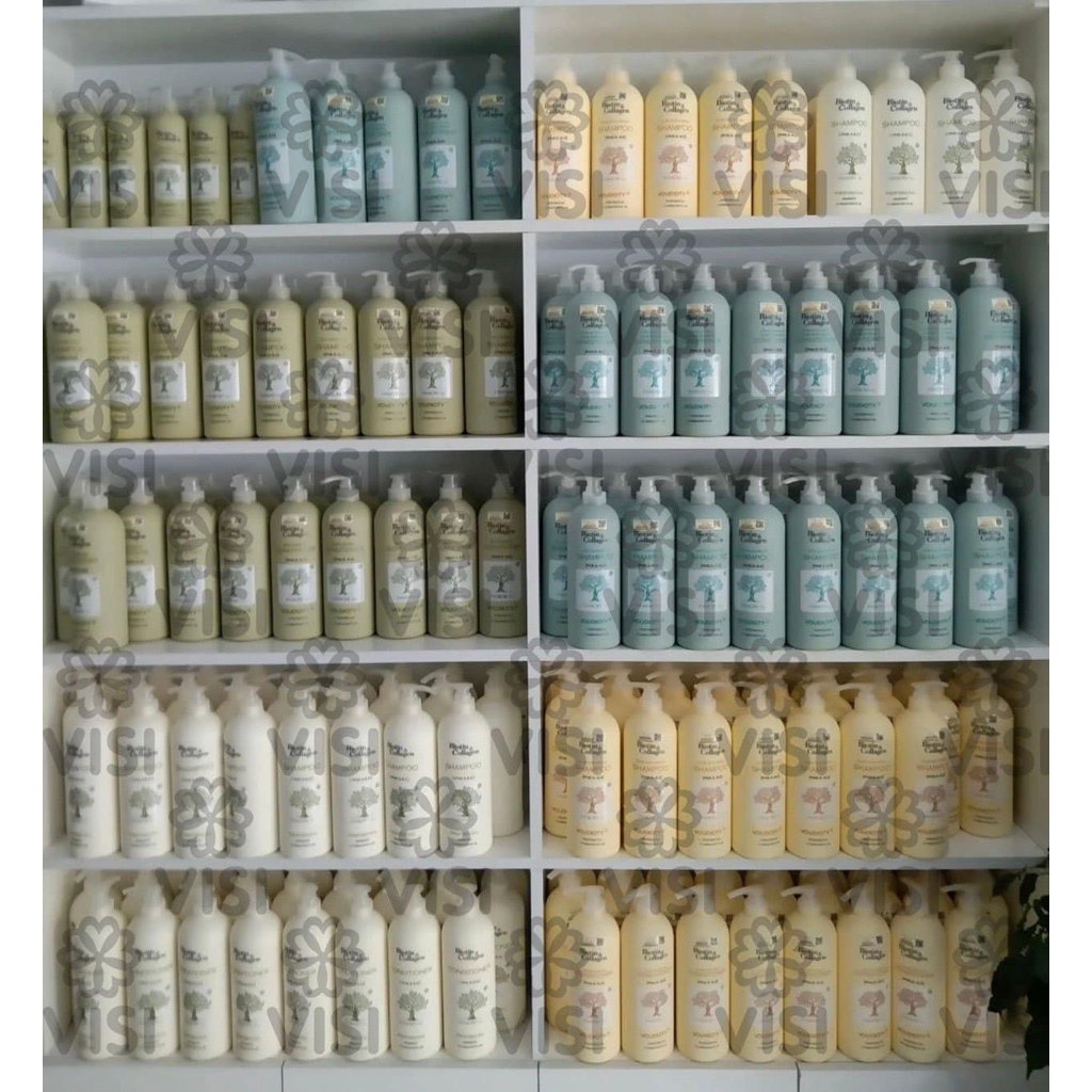 BỘ DẦU GỘI XẢ VOUDIOTY NOURISHING BIOTIN &amp; COLLAGEN XANH RÊU 2021 MỀM MƯỢT NGĂN GÃY RỤNG CHO TÓC DẦU NHỜN 500ML*2