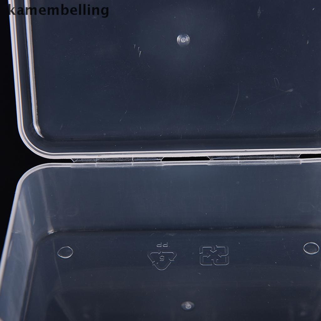 Hộp nhựa trong suốt hình vuông đựng đồ đa năng