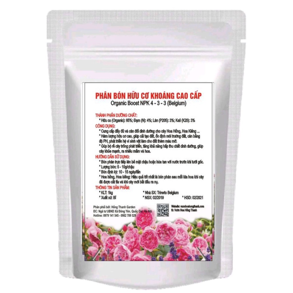 Phân bón hữu cơ khoáng cao cấp