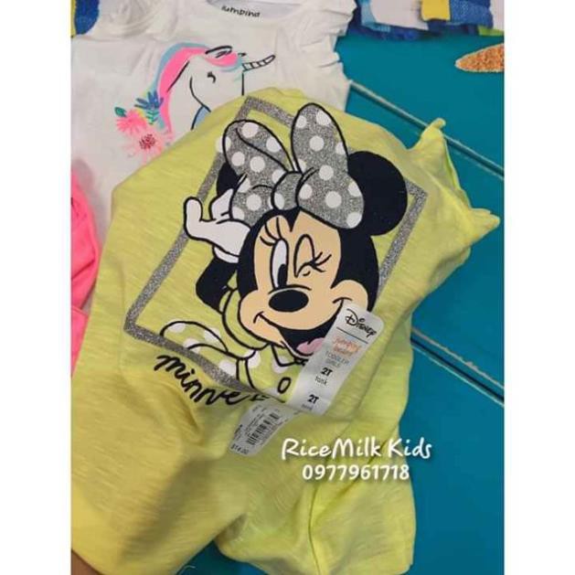 Áo thun xước bé gái (12m-5y)