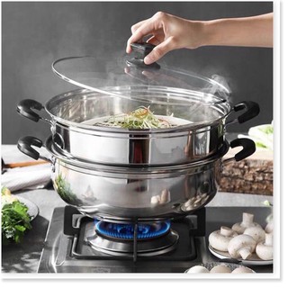 Nồi hấp 2 tầng đa năng 28cm