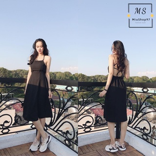 Đầm Xòe JUNS DRESS Mẫu Mới (ĐEN)