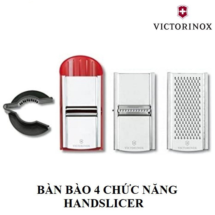 [CHẤT LƯỢNG] Bàn Bào VICTORINOX Handslicer Complete 4 Chức Năng 7.6078