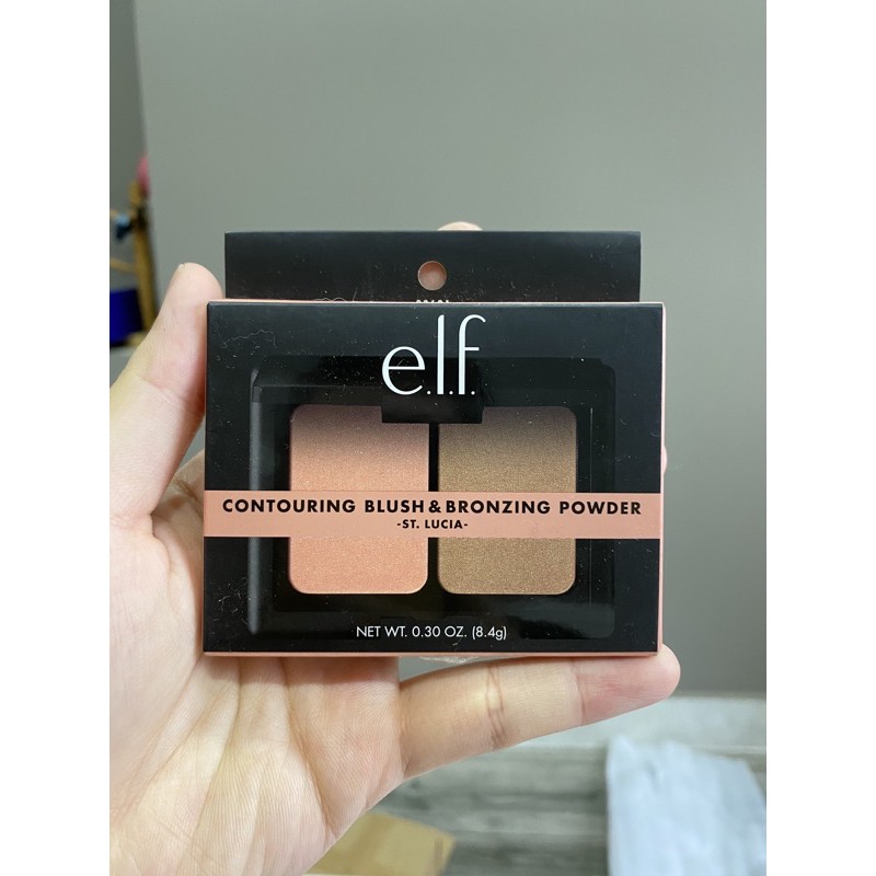 [AUTH-ĐỦ BILL] PHẤN TẠO KHỐI ELF CONTOURING BLUSH & BRONZING POWDER ST.LUCIA