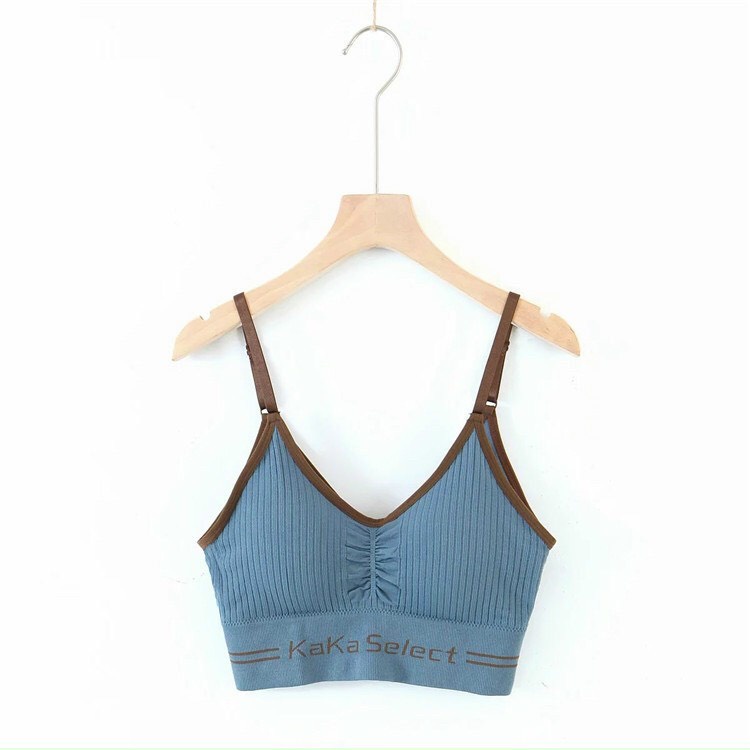 Áo Bra croptop Kaka Select - Áo 2 dây Nhún Ngực 0344