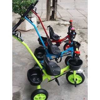 [Shopee siêu rẻ] Xe đẩy 3 bánh có bàn đạp (có để chân, cần đẩy)
