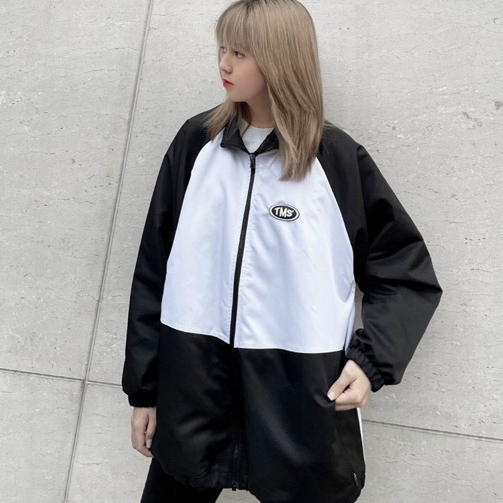 Áo khoác dù 2 lớp form rộng Unisex TMS phong cách Ulzzang