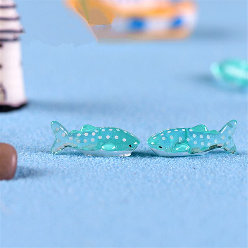 Set 6 Mô Hình Cá Mập Mini Dễ Thương Dùng Để Trang Trí