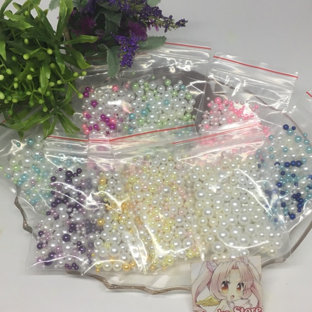 Trân châu làm slime