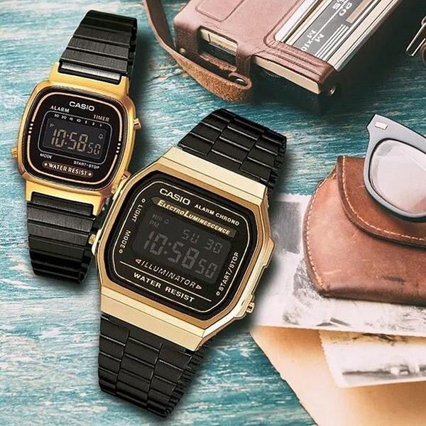 Đồng Hồ Casio Nữ Trẻ trung LA670WEGB-1BDF Chính Hãng
