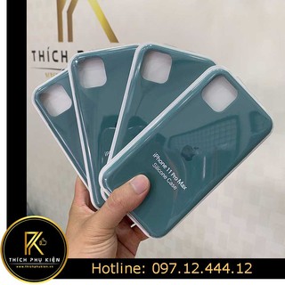 [Siêu Rẻ] Ốp Lưng Chống Bẩn Xanh Rêu iP 11/ iPhone 11 Pro/ iPhone 11 Pro Max