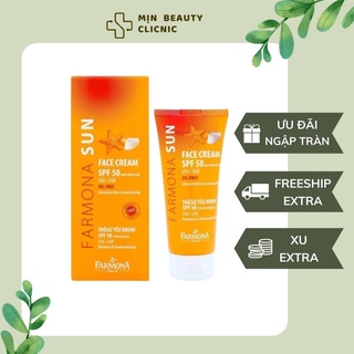[Chính Hãng] Kem Chống Nắng Farmona Sun Face Cream Oil Free Spf50 Cho Da Dầu Mụn 50ml, Không Chứa Dầu Cho Da Mặt spf 50