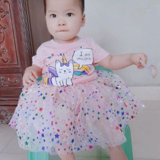 Váy bé gái mèo siêu xinh