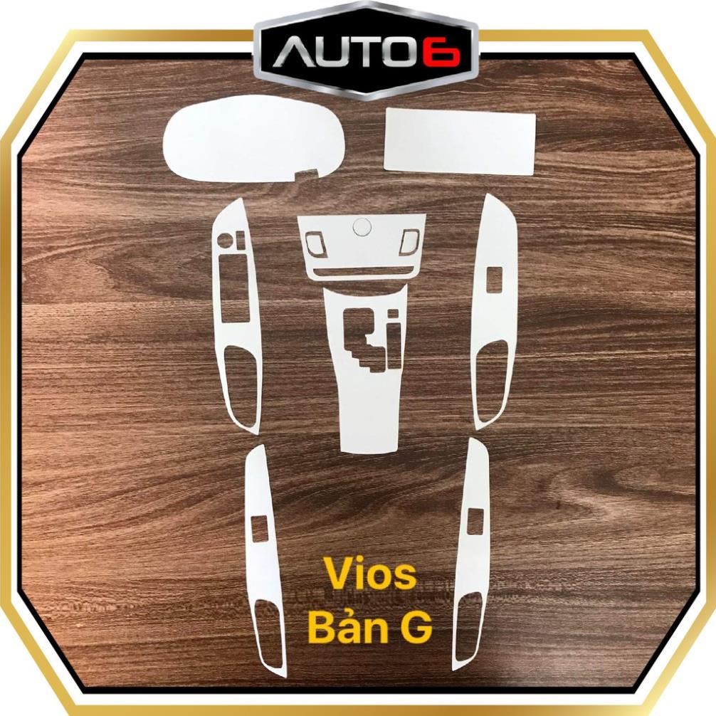 VIOS G 2019-2022: Film PPF dán full bộ bảo vệ nội thất - ĐỘ XE- chống xước, che mờ đi các vết xước cũ...