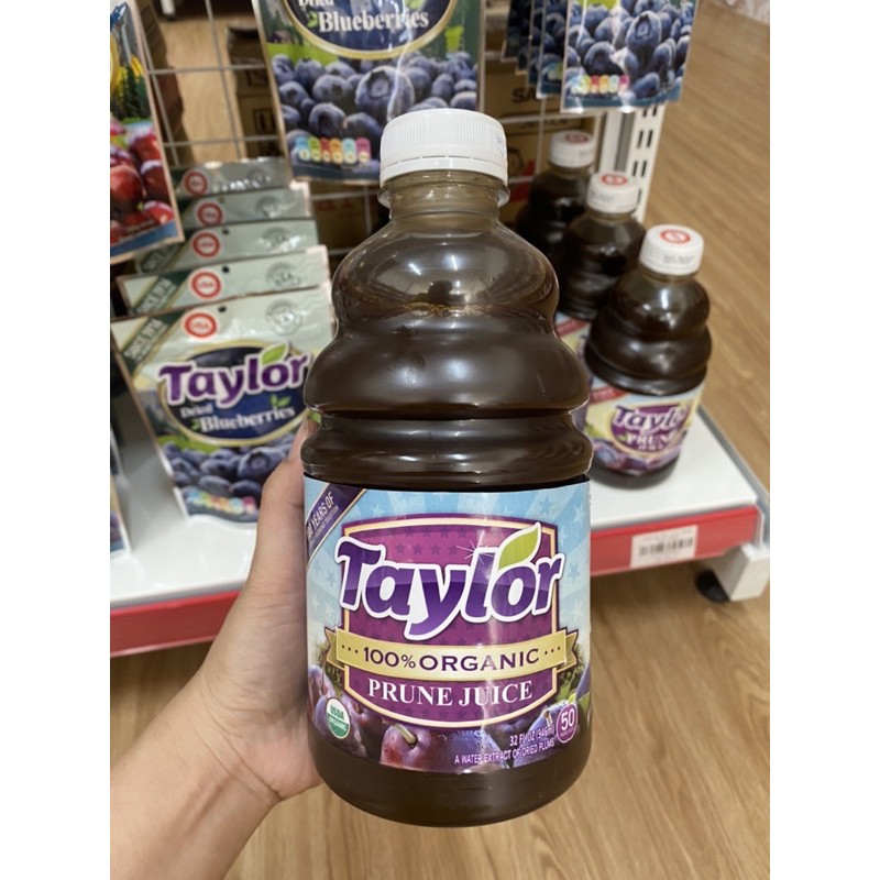 Nước Ép Mận Hữu Cơ Taylor 946ml