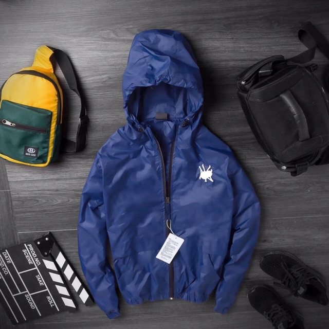 Áo khoác dù nam nữ mlb dù 2 lớp form unisex