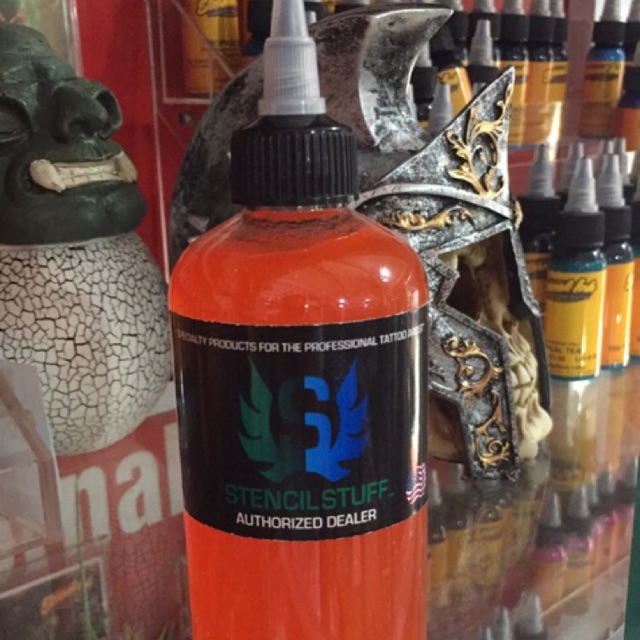 Gel in hình STENCIL. STUFF. 120ml ( hàng có sẵn)